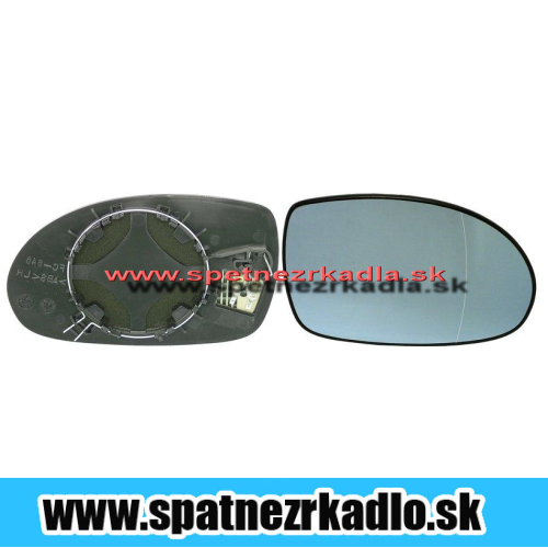 Spätné zrkadlo Citroen C5 - Ľavé sklo zrkadla s pl. držiakom, vyhrievané, asferické